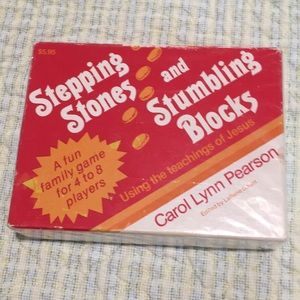 Stepping Stones and Stumbling Blocks 1983 Christian Game Teachings of Jesus FUN